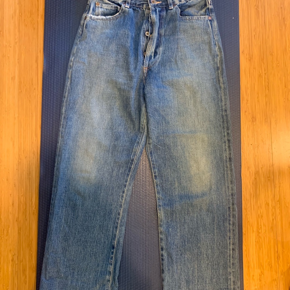 Madewell x Chimala straight leg jeans size 27